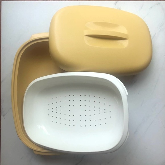 Tupperware Serving Steamer Bowl set vintage USA rare Lid - Picture 8 of 12